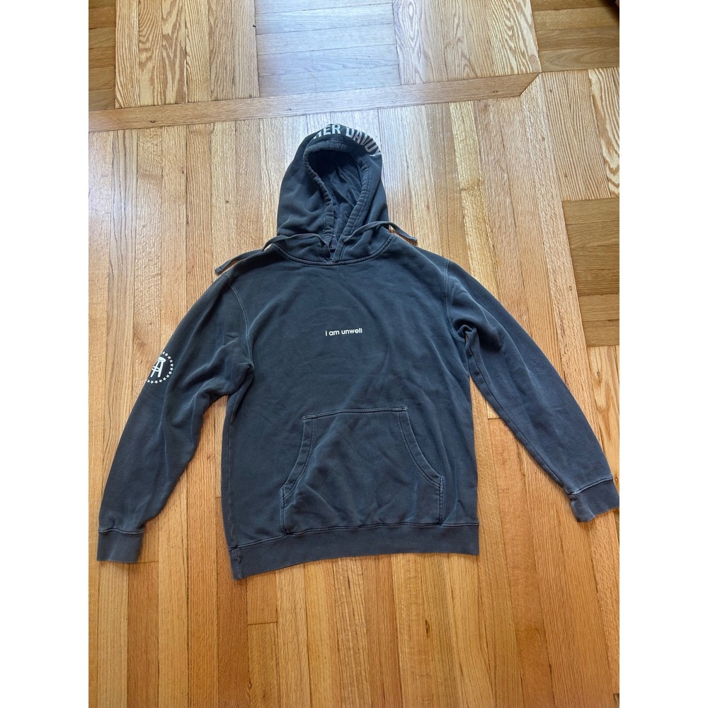 Barstool Sports Call Her Daddy I Am Unwell Hoodie Faded Black Medium